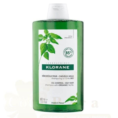 Klorane Shampooing Ortie 400ml – Fortifiant & Purifiant