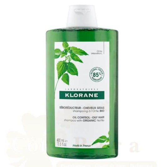 Klorane Shampooing Ortie 400ml – Fortifiant & Purifiant