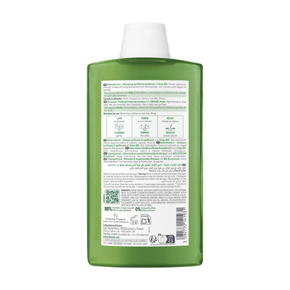 Klorane Shampooing Ortie 400ml – Fortifiant & Purifiant