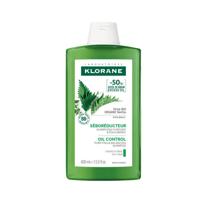 Klorane Shampooing Ortie 400ml – Fortifiant & Purifiant