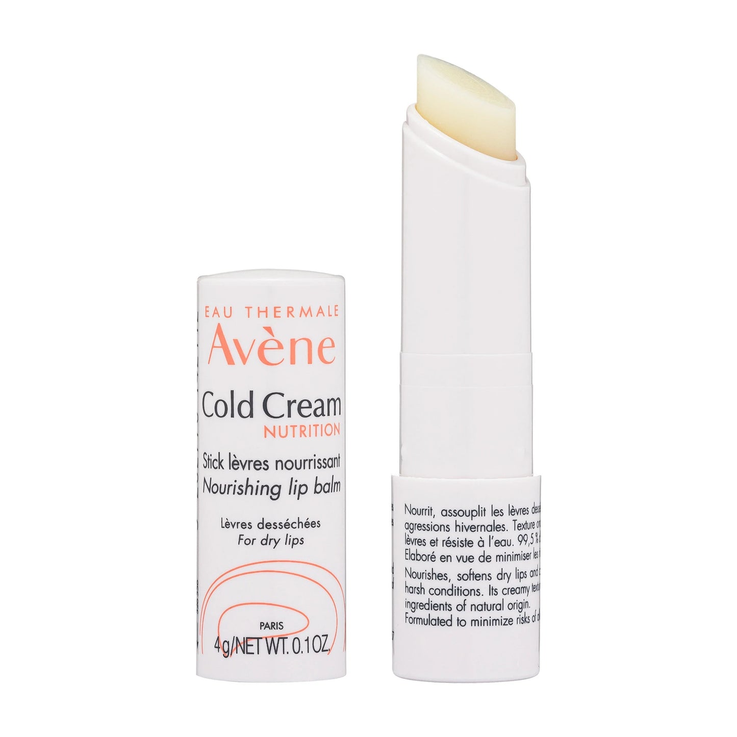 Avène Stick Lèvres Cold Cream 4.5g – Nutrition & Protection