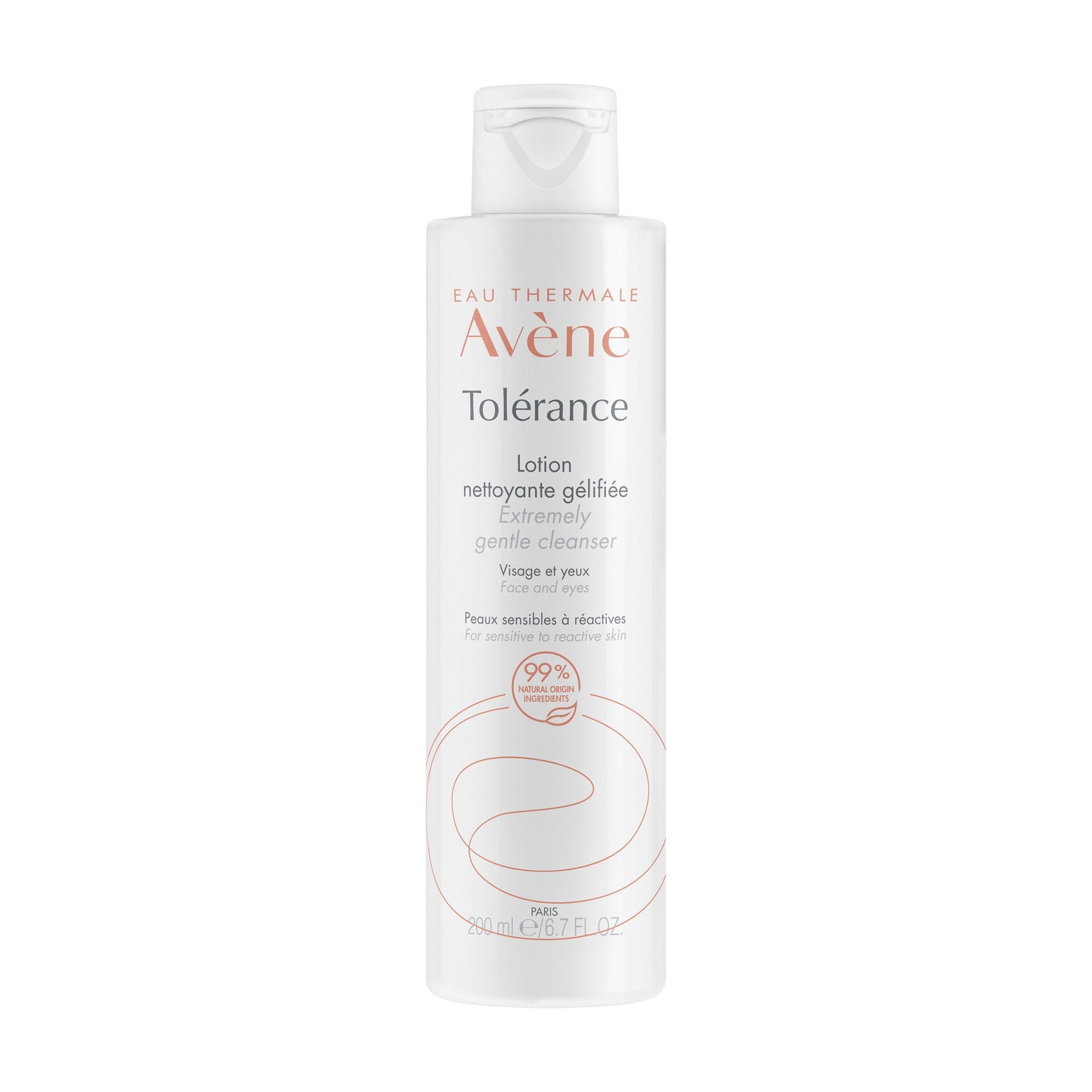 Avene Lotion nettoyante gélifiée Tolérance 200 ml