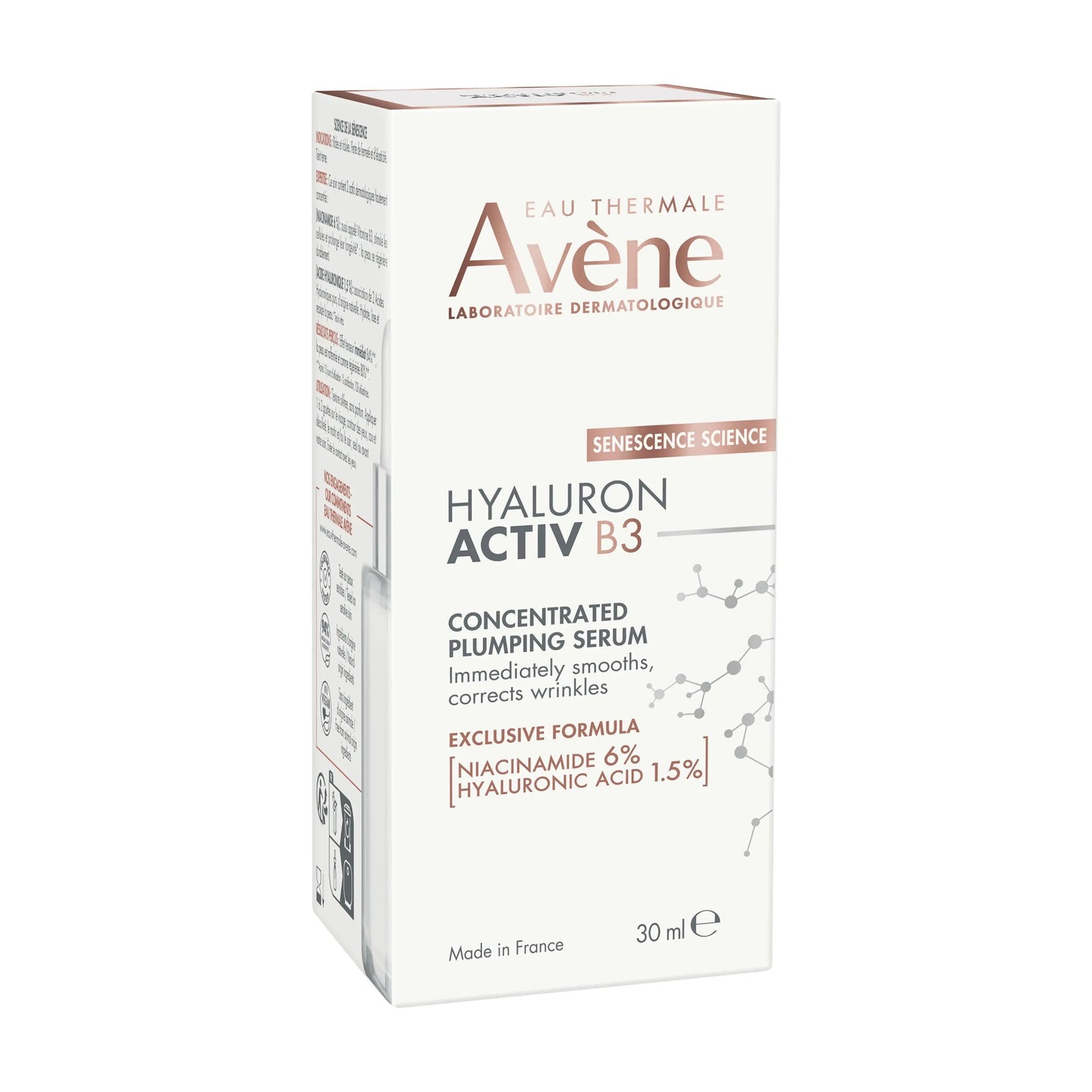 Avène Hyaluron Sérum 30ml – Concentré Repulpant & Hydratant