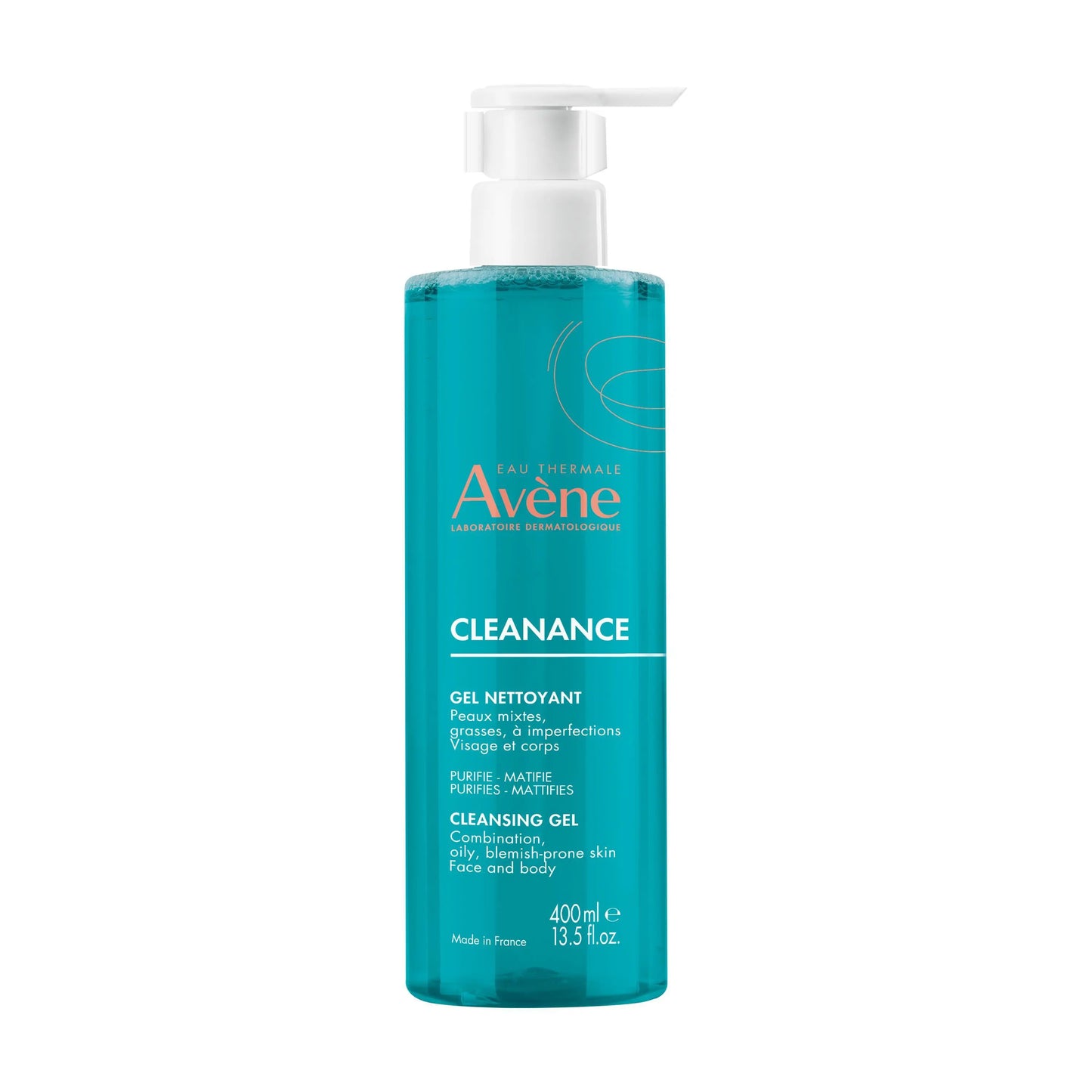 Avène Cleanance Gel Nettoyant – Purifiant Peaux Grasses & Acnéiques