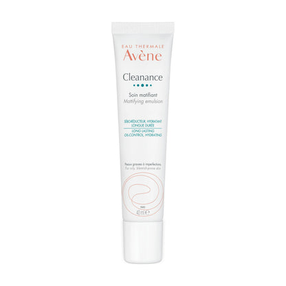 Avène Cleanance Soin Matifiant 40ml – Hydratant Anti-brillance Peaux Grasses