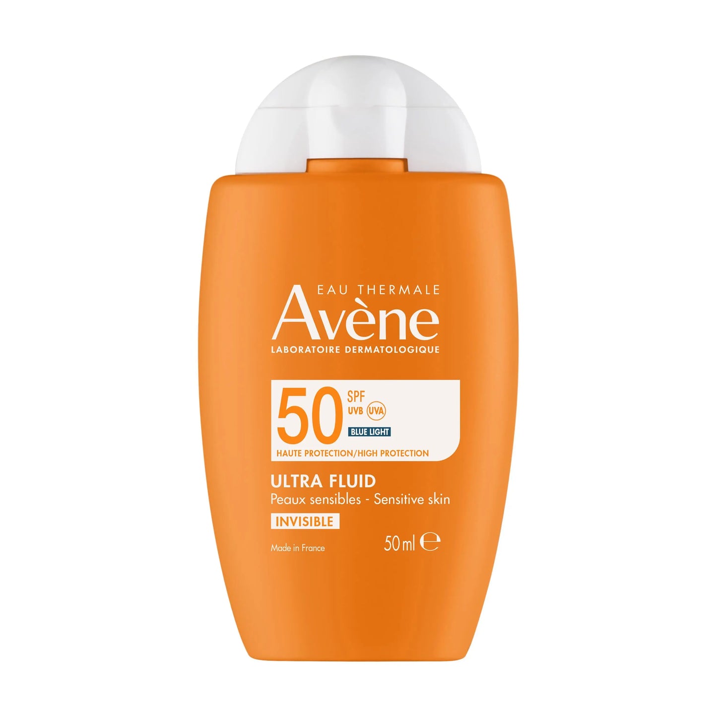 Avène écran Ultra Fluid Invisible SPF50+ 50 ml