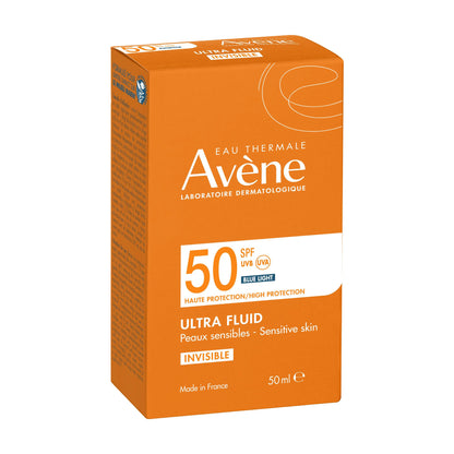 Avène écran Ultra Fluid Invisible SPF50+ 50 ml