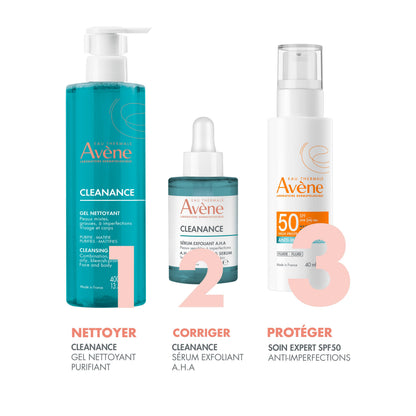 Avène Fluide Anti-Imperfections SPF50+ 40ml | Protection Solaire Peaux Grasses