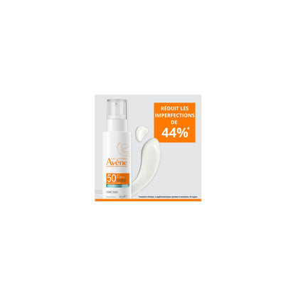 Avène Fluide Anti-Imperfections SPF50+ 40ml | Protection Solaire Peaux Grasses