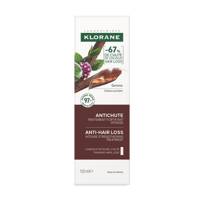 Klorane Sérum Antichute Quinine Bio 100ml – Fortifiant & Stimulateur de Croissance