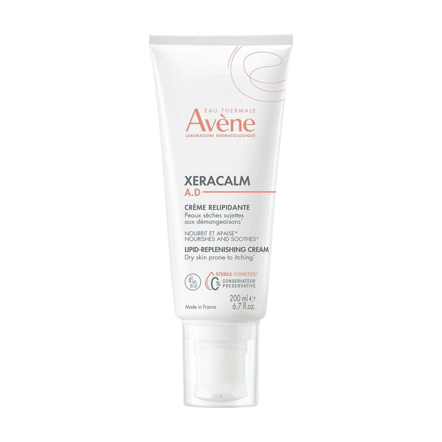 Avène XeraCalm A.D Crème Relipidante – Soin Apaisant & Hydratant 200ml