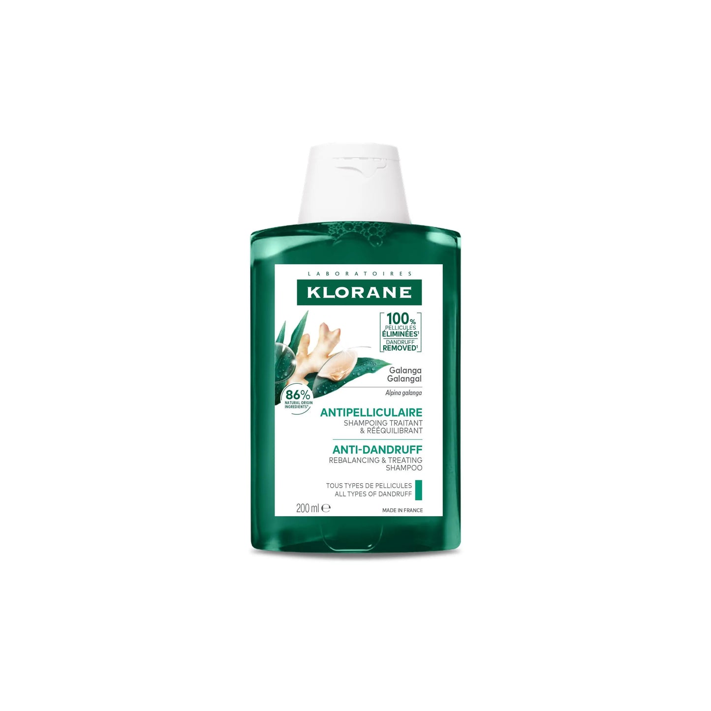 Klorane Antipelliculaire Shampoing Traitant et Rééquilibrant 200ml / 400ml