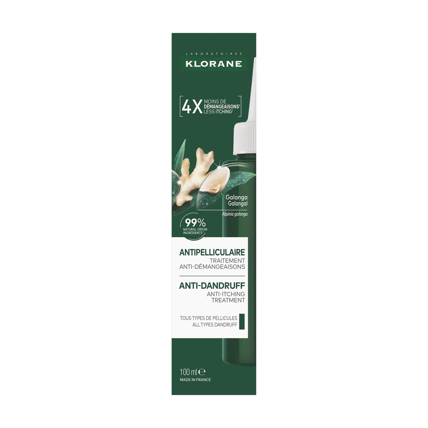 Klorane Antipelliculaire Traitement Anti-Démangeaisons 100ml