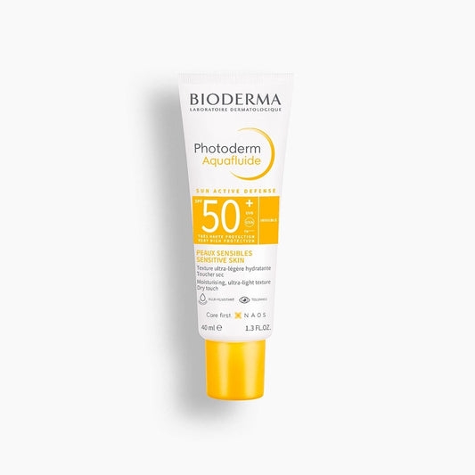 Bioderma Photoderm Aquafluide SPF50+ Claire 40 ml – Texture Légère & Finition Invisible