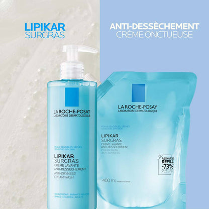 La Roche-Posay Lipikar Surgras Crème Lavante 400ml