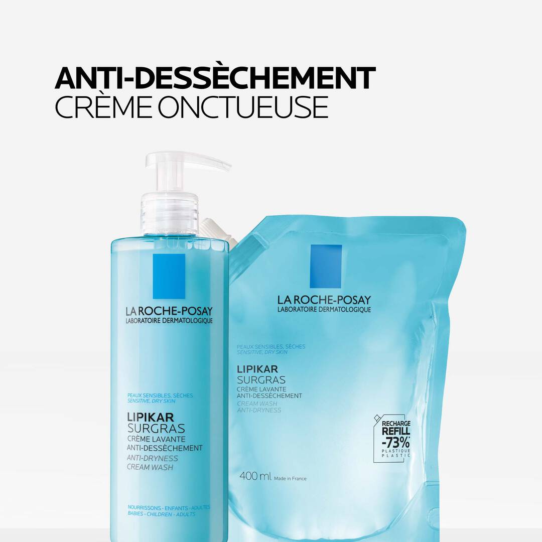 La Roche-Posay Lipikar Surgras Crème Lavante 400ml