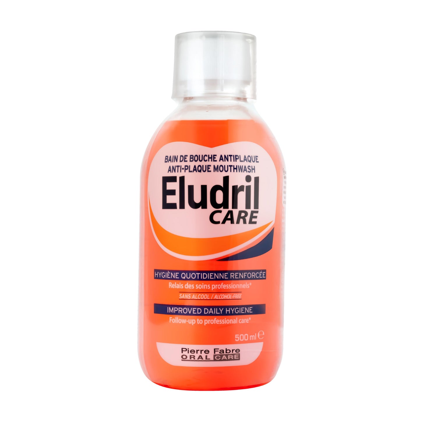 Eludril Care - bain de bouche quotidien Antiplaque 500 ml