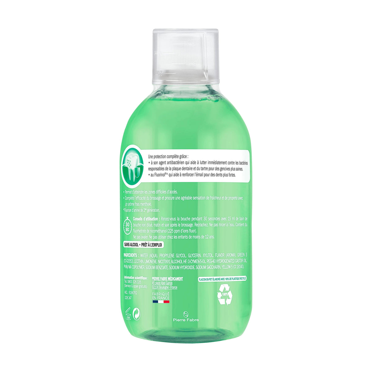 Eluday Intense 500ml – Bain de Bouche Rafraîchissant & Protection Quotidienne
