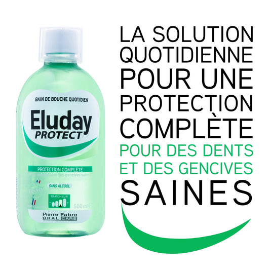 Eluday Intense 500ml – Bain de Bouche Rafraîchissant & Protection Quotidienne