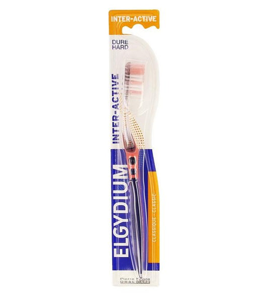 Elgydium BAD Interactive Dure – Brosse à Dents Dure & Efficace
