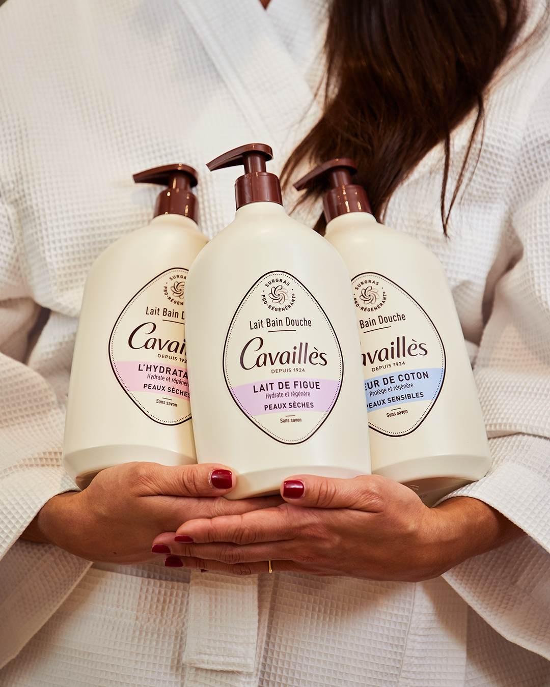 Rogé Cavaillès Lait Bain Douche Hydratant Lait de Figue 1L