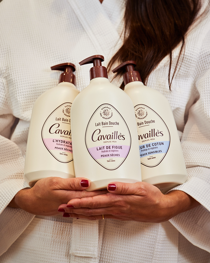Rogé Cavaillès Lait Bain Douche Hydratant Lait de Figue 1L