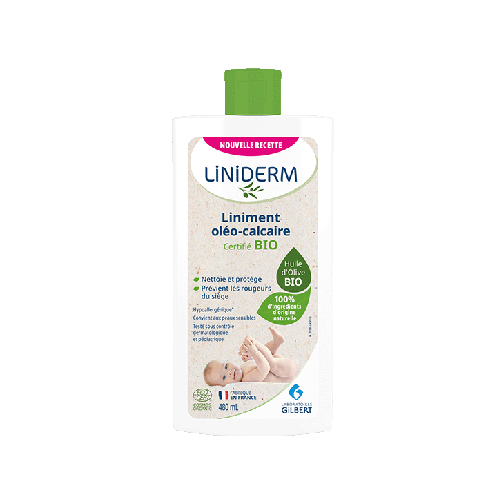 Gilbert Liniderm Liniment oléo-calcaire stabilisé sans pompe 480ML