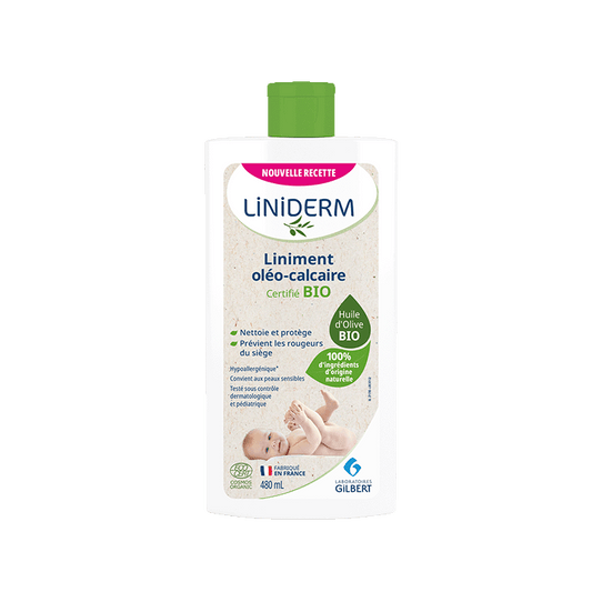 Gilbert Liniderm Liniment oléo-calcaire stabilisé sans pompe 480ML