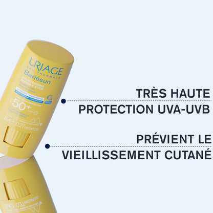Uriage Bariésun SPF50+ Stick Invisible 8 g – Zones Sensibles & Lèvres