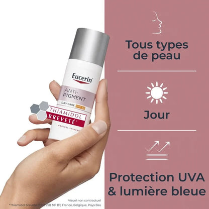 Eucerin Anti-Pigment Soin de Jour SPF30 – Protection & Éclat de Peau