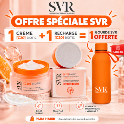 SVR [C20]Biotic 50 ml – Crème Régénérante Boost Éclat PACK