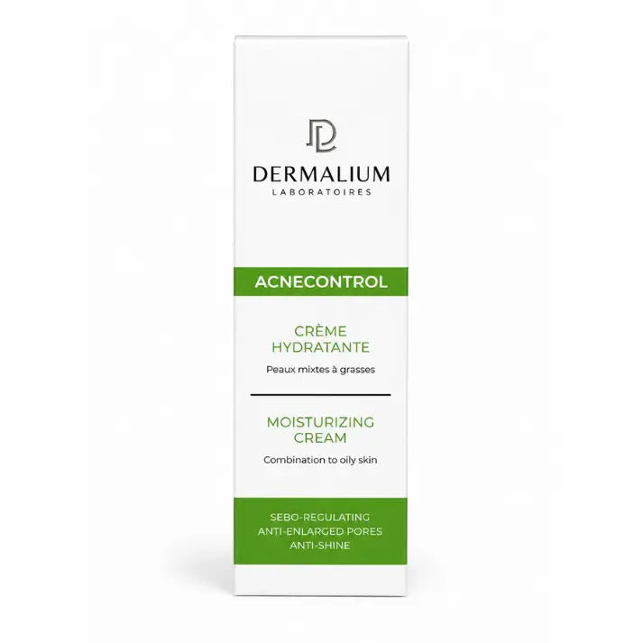 DERMALIUM ACNECONTROL CREME HYDRATANTE PEAUX MIXTES OU GRASSES 50 ML