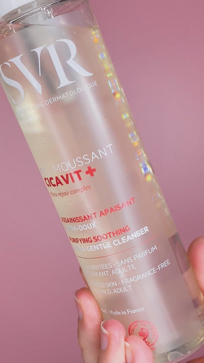 SVR Cicavit Gel Moussant 200 ml – Nettoyant Réparateur