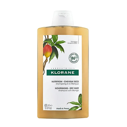 Klorane Shampooing Mangue 400ml – Hydratant & Brillance