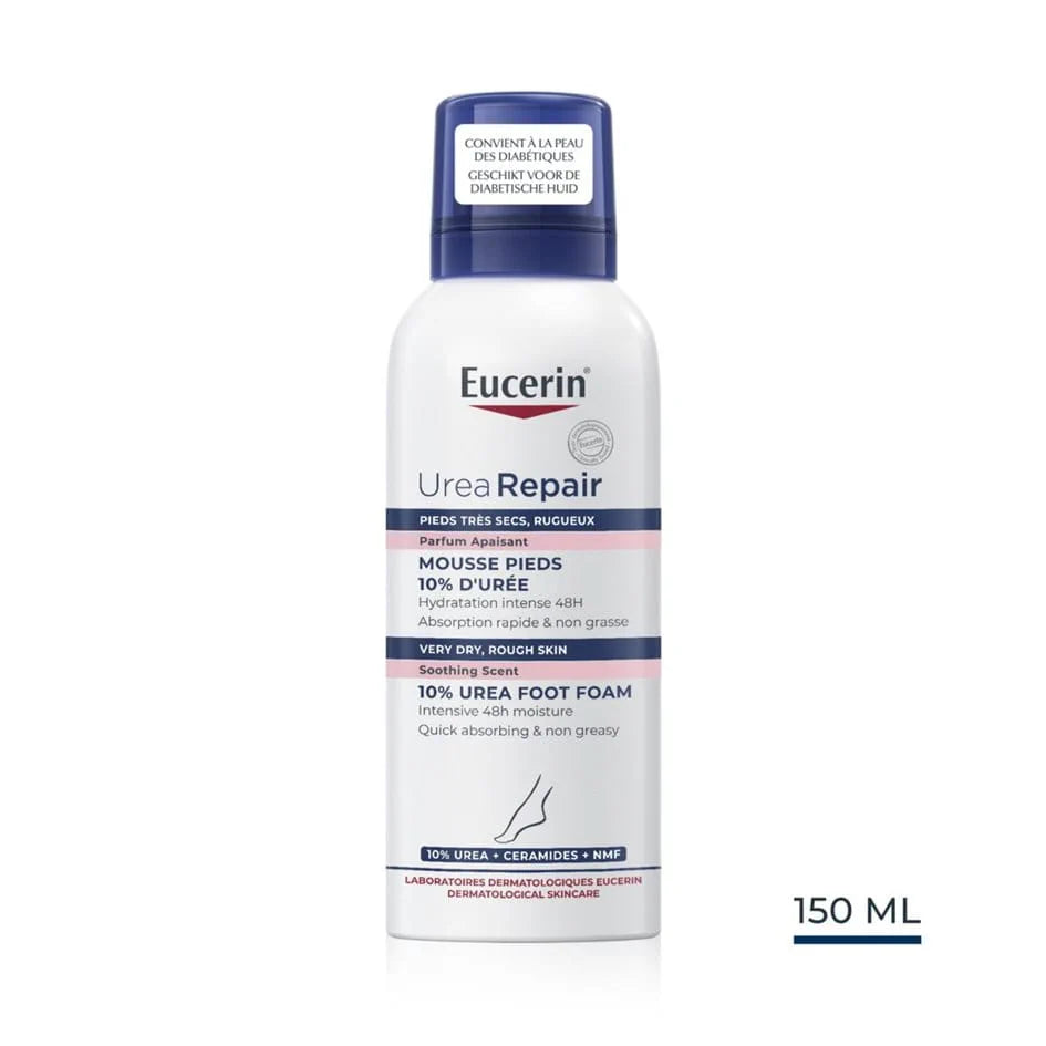 Eucerin UreaRepair Mousse Pieds 10% Urée 150ML