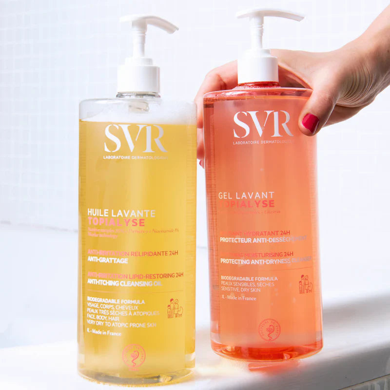 SVR Topialyse Gel Lavant 200 ml – Nettoyant Doux Peau Sensible
