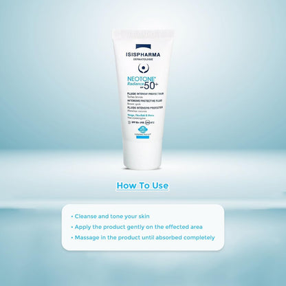 ISISPHARMA Neotone Radiance SPF50 – Crème solaire anti-taches SPF50