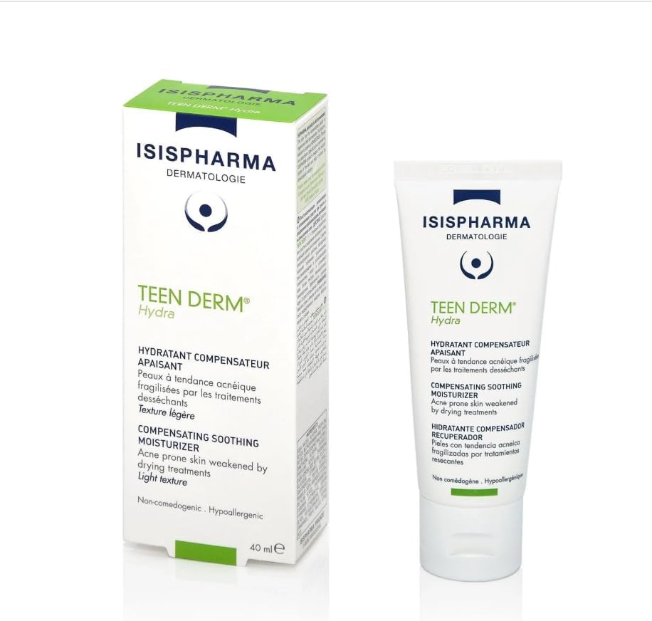 ISISPHARMA Teen Derm Hydra 40ml – Crème hydratante peau acnéique