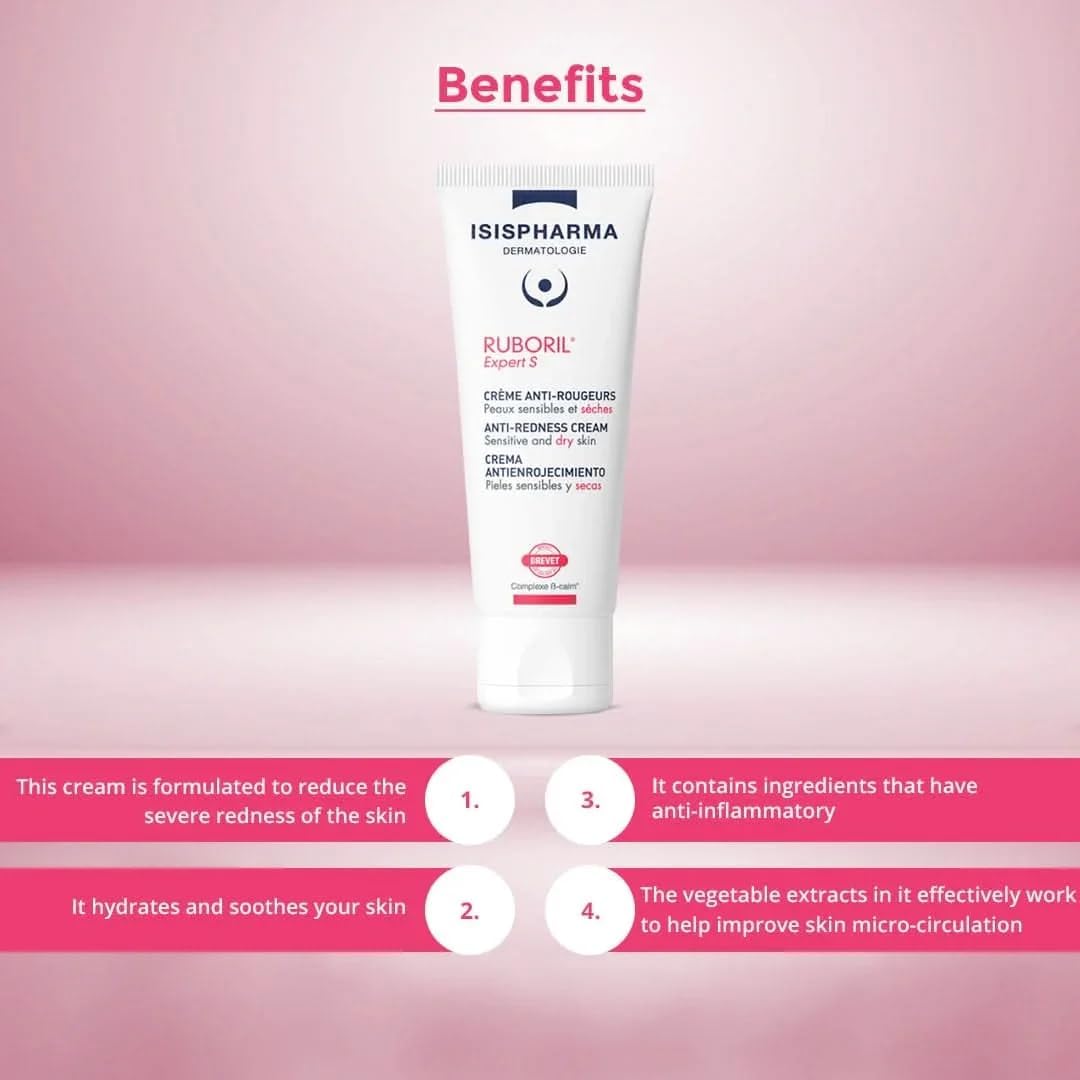 ISISPHARMA Ruboril Expert S – Soin rougeurs diffuses