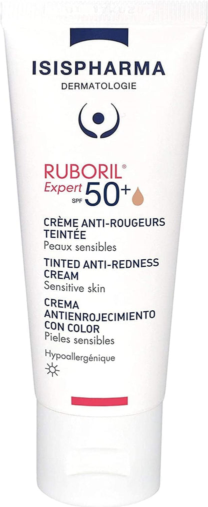ISISPHARMA Ruboril Expert SPF50+ – Crème solaire anti-rougeurs