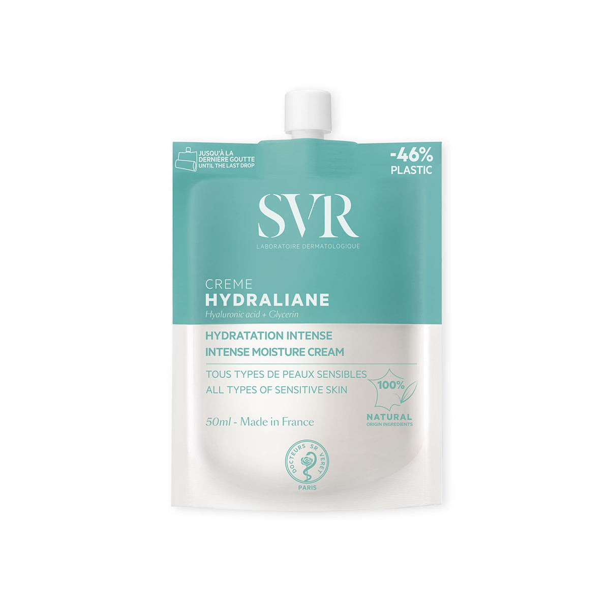 SVR Hydraliane Crème 50 ml | Hydratation Quotidienne Peaux Sensibles