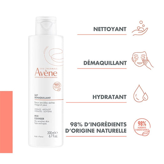 Avène Lotion Micellaire Nettoyante – Démaquillant Doux & Apaisant