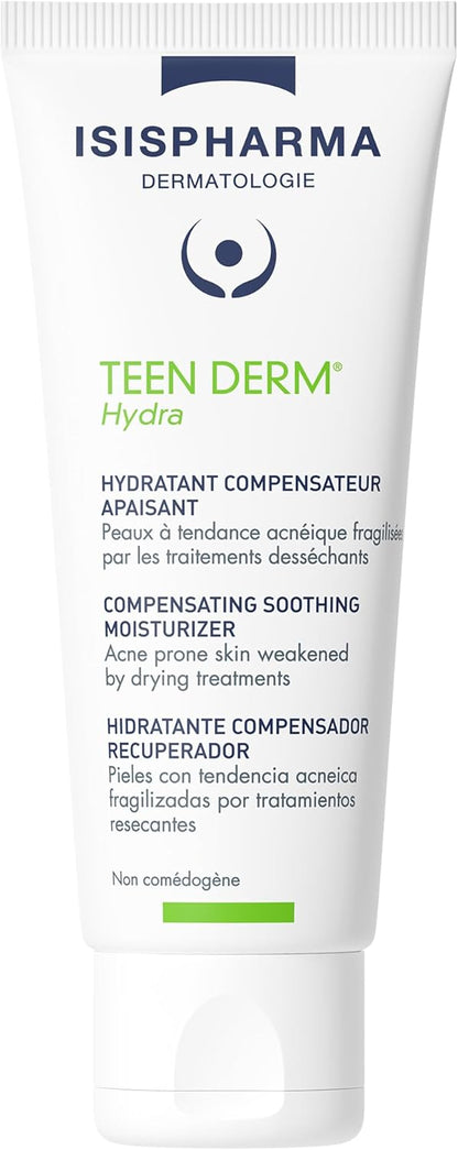 ISISPHARMA Teen Derm Hydra 40ml – Crème hydratante peau acnéique