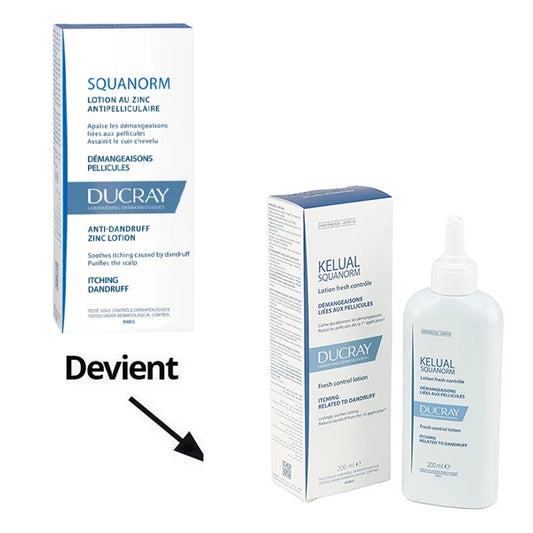 Ducray Squanorm Zinc Lotion 200ml – Anti-pelliculaire & Apaisante