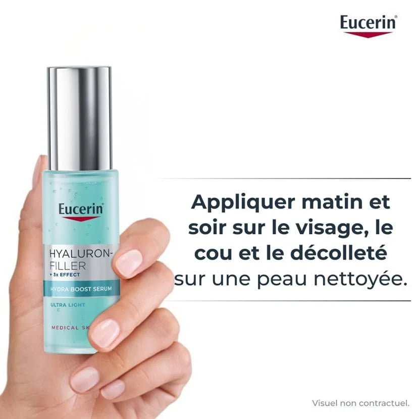 Eucerin Hyaluron-Filler Moisture Booster 30ml – Sérum Hydratant & Anti-Rides