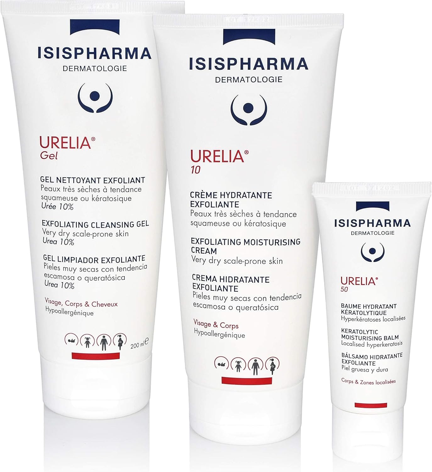ISISPHARMA Urelia 10 – Crème kératolytique