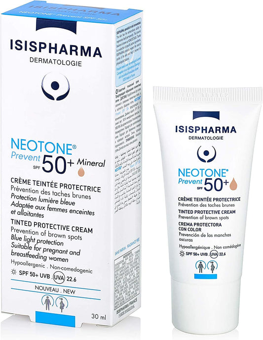 ISISPHARMA Neotone Prevent SPF50 Teinte Medium – Protection solaire & prévention taches