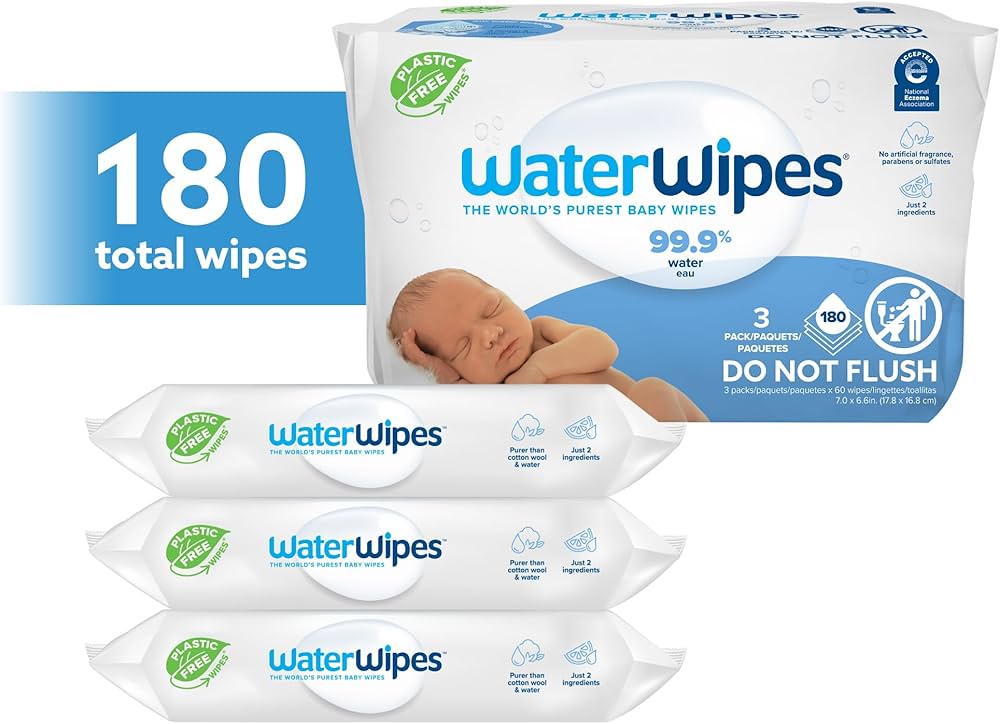Waterwipes Lingettes 3X60 LINGETTES