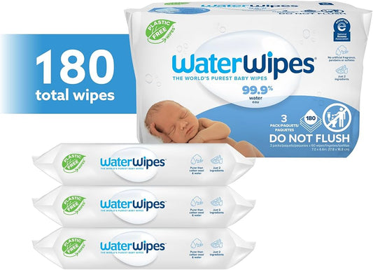 Waterwipes Lingettes 3X60 LINGETTES