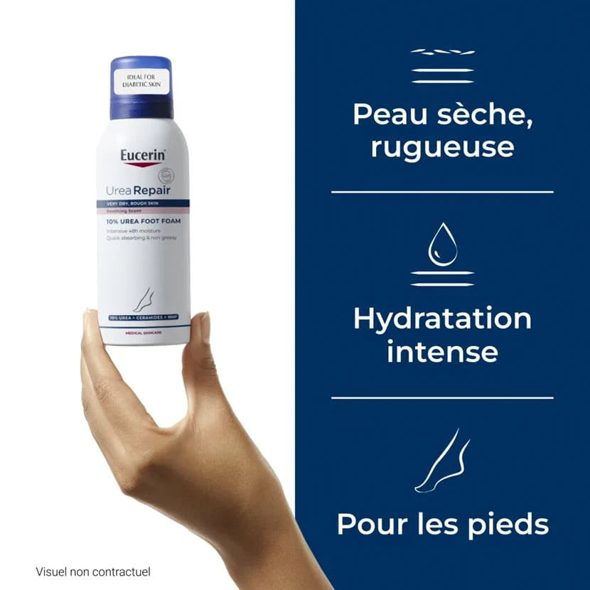 Eucerin UreaRepair Mousse Pieds 10% Urée 150ML